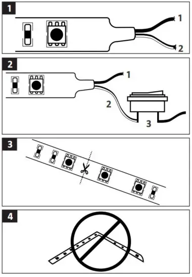 HAMRON 014896 LED Strip Light - figure 1