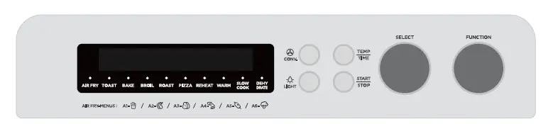 VAL CUCINE TA-25GX1 Air Fryer Oven FIG 3