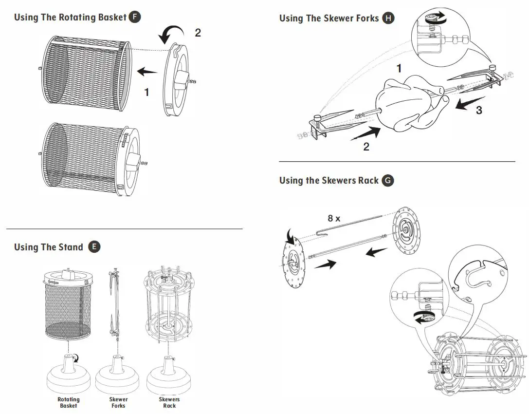 MON CHATEAU SLT-1806 Air Fryer Convection Oven-fig2