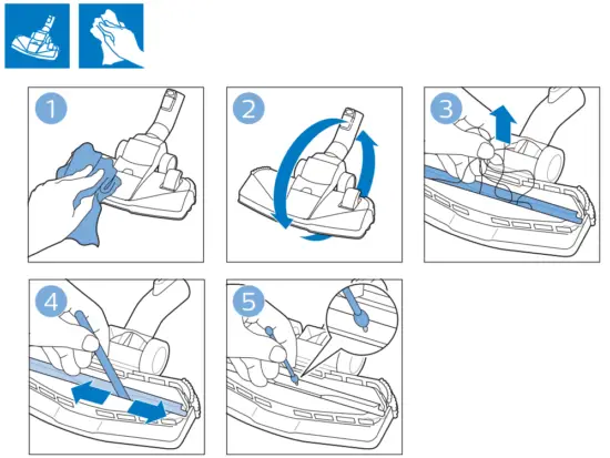 PHILIPS FC9557 5000 Series Vacuum Cleaner without Dust Bag - fig 10