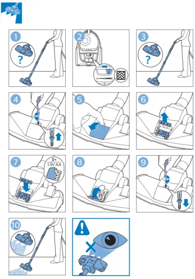 PHILIPS FC9557 5000 Series Vacuum Cleaner without Dust Bag - fig 6