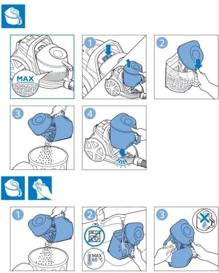 PHILIPS FC9557 5000 Series Vacuum Cleaner without Dust Bag - fig 7