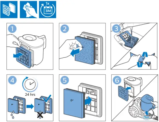 PHILIPS FC9557 5000 Series Vacuum Cleaner without Dust Bag - fig 8