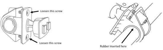 PIXEL SXMLCR72 Satellite Radio Compact Motorcycle Kit - Clamp