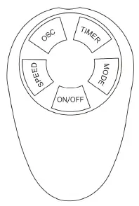 GOLDAIR 40cm Whisper Quiet Pedestal Fan - REMOTE CONTROL