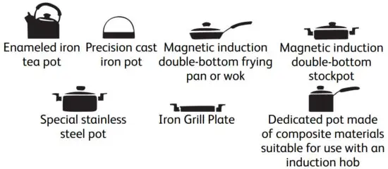Tefal IH201812 Induction Cooker - COOKING UTENSILS
