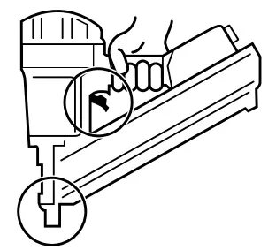 Remove finger from trigger