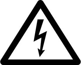 Electric Warning Icon