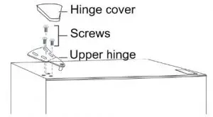 FIG 23 Reversing the Door Swing