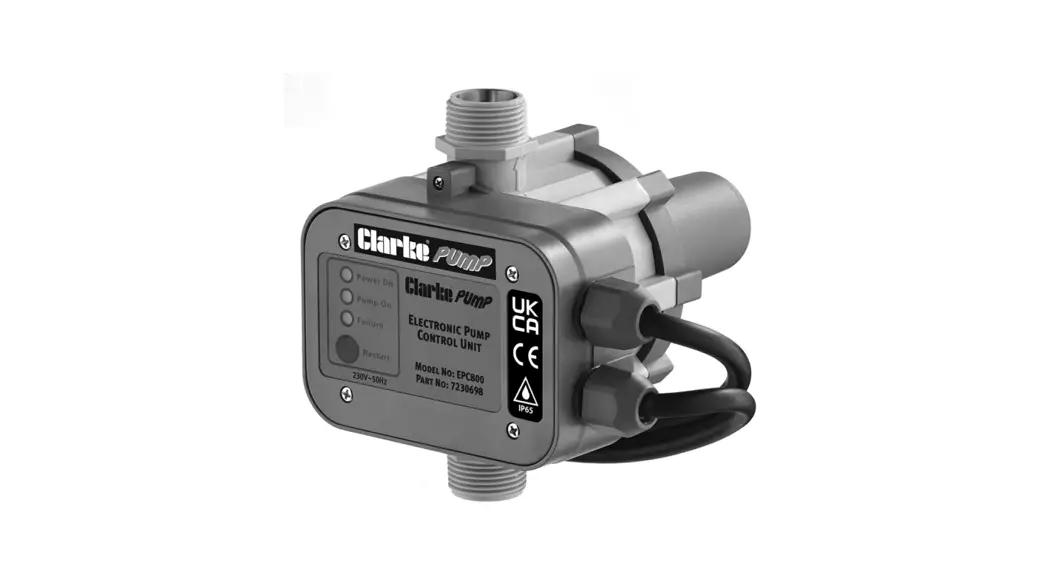 Clarke Epc800 Electronic Pump Controller Instruction Manual