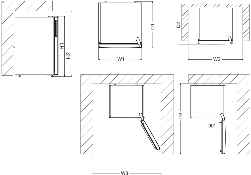 MORRIS W72121SD REFRIGERATOR - Fig 2