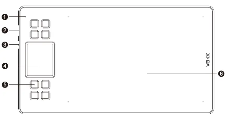 VEIKK-A50-Graphic-Pen-Tablet-fig1