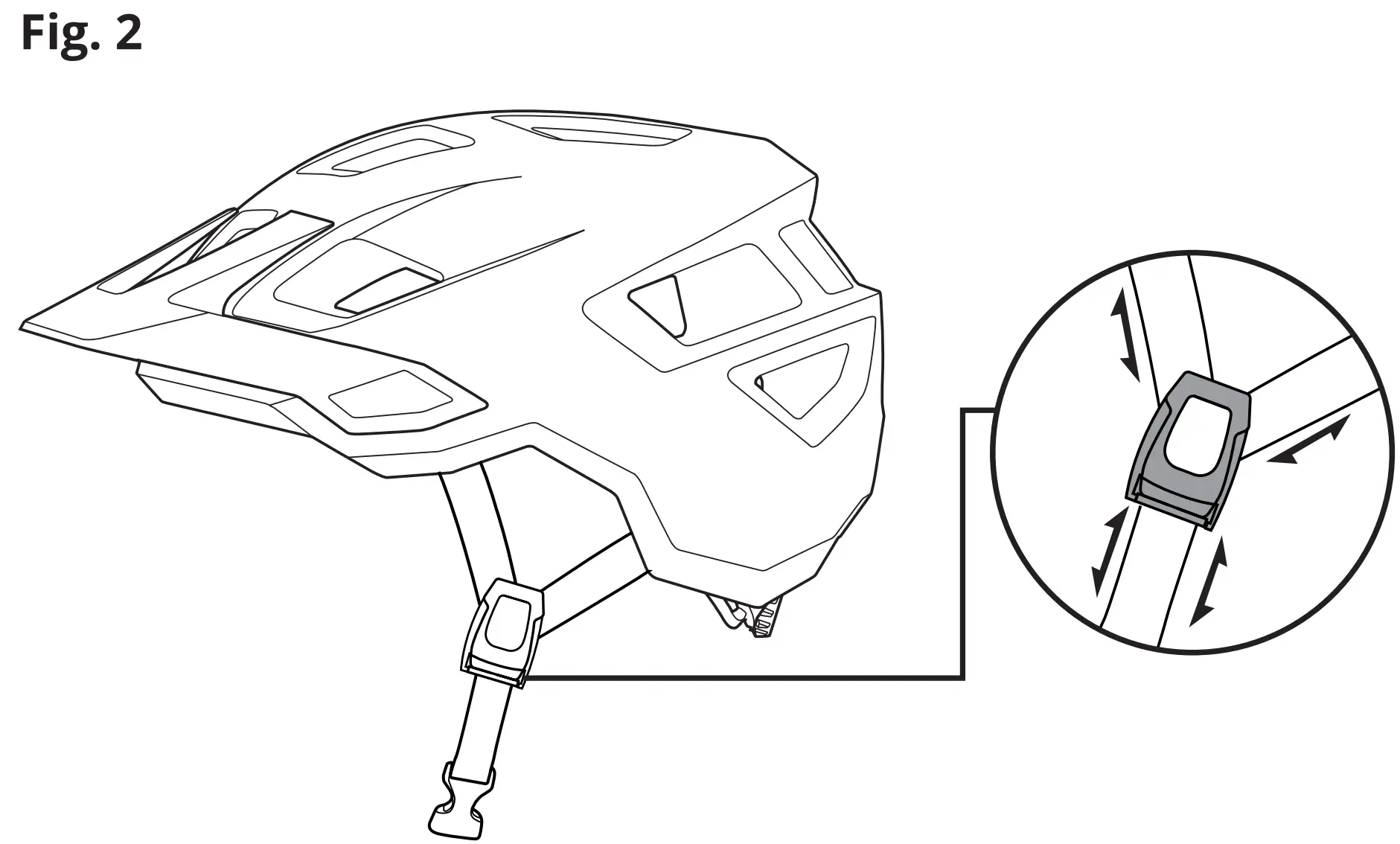 Chin Strap Adjustment