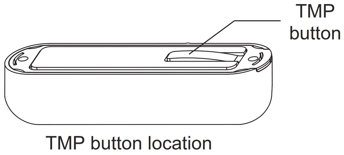 FIBARO Door or Window Sensor 2 FGDW 002- TMP button location