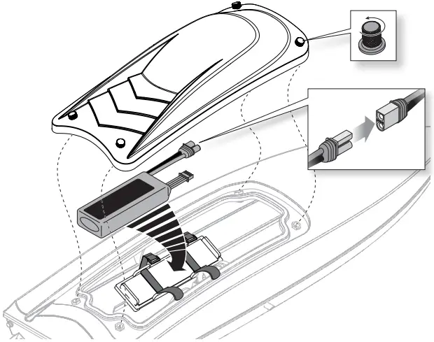 Positioning the Battery Pack