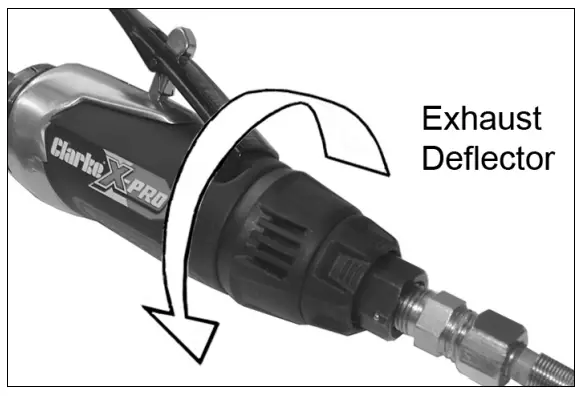 Clarke CAT127 Cut Off Tool - DEFLECTOR
