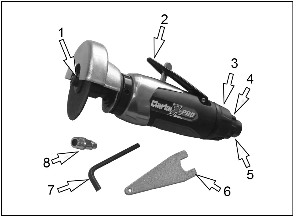 Clarke CAT127 Cut Off Tool - OVERVIEW
