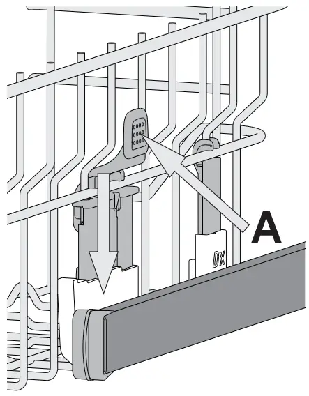 UPPER RACK ADJUSTMENT