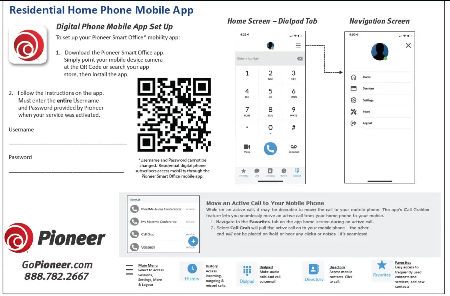 Pioneer Residential Home Phone Service-21