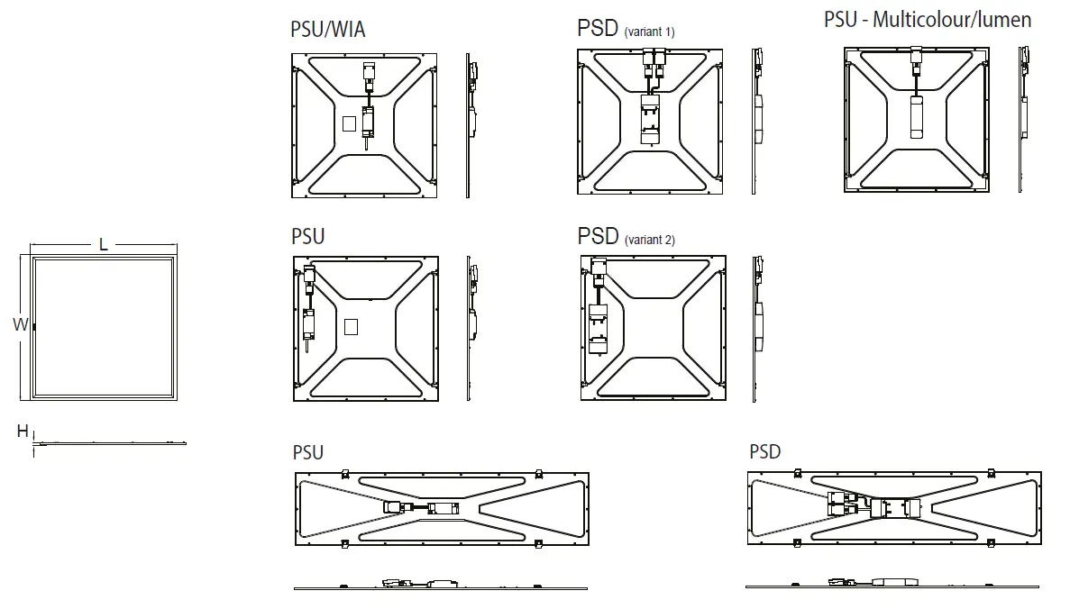 PHILIPS RC132V CoreLine LED Panel -4