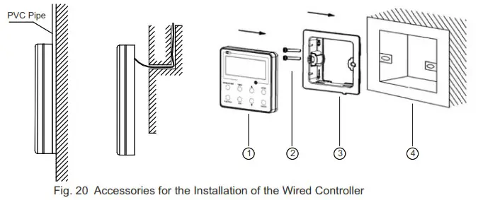 ALPICAIR XE73 44E Wired Controller - Installation and Dismantlement 1