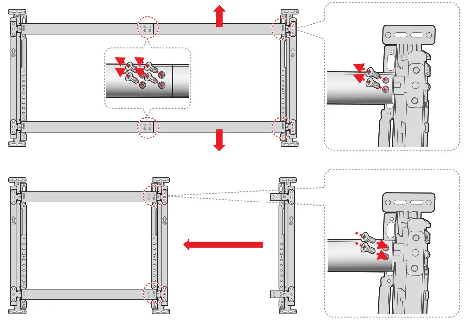 SAMSUNG Wall Mount - Reassembly Wall Mount for Portrait 2