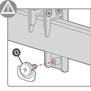 SAMSUNG Wall Mount - Warning