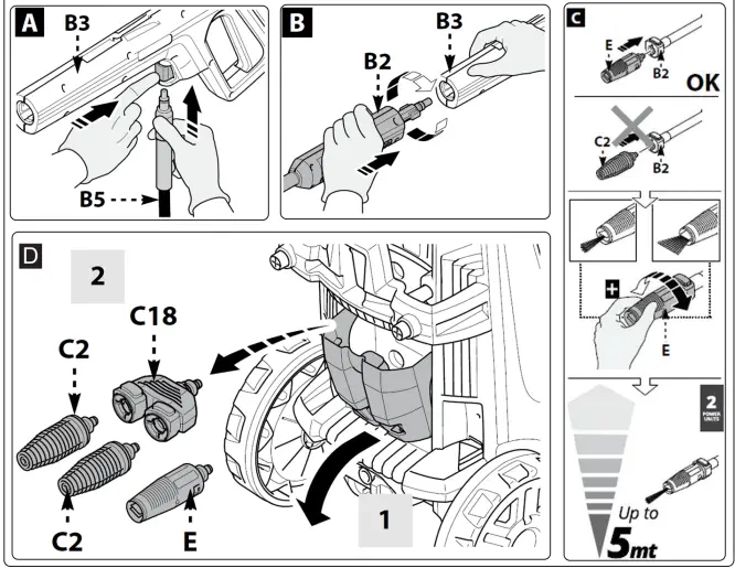 SEALEY PWTF2200 150BAR Pressure Washer Twin Pump-fig10