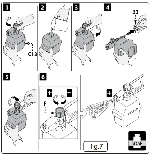 SEALEY PWTF2200 150BAR Pressure Washer Twin Pump-fig12