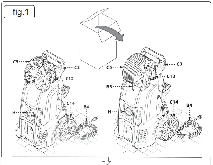 SEALEY PWTF2200 150BAR Pressure Washer Twin Pump-fig4