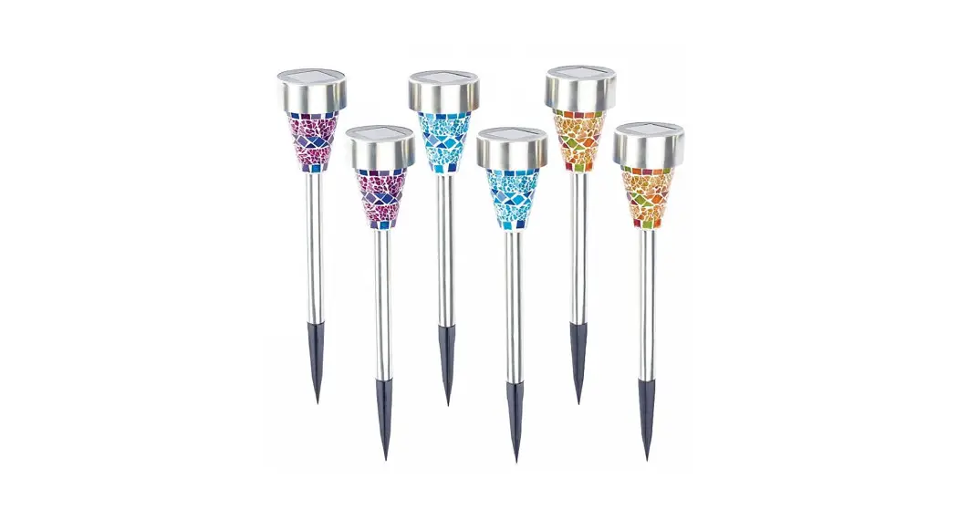 Gainsborough K341 Set 6 Solar Mosaic Path Lights Instruction Manual