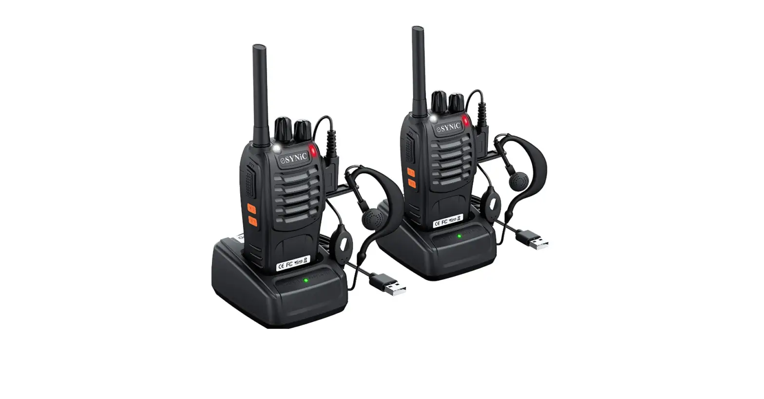 Esynic Zesy66 Rechargeable Walkie Talkies Operational Manual