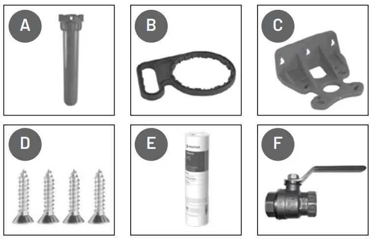 PENTAIR PHT20-P 20” Hot Water Post-Filter System