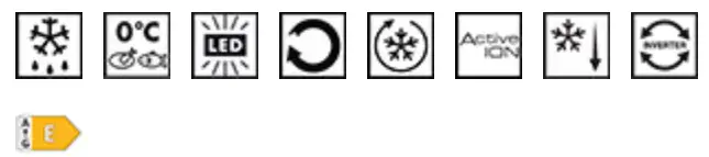 smeg FA490RR5 Portofino 70cm Frost Free Fridge Freezer - Fig