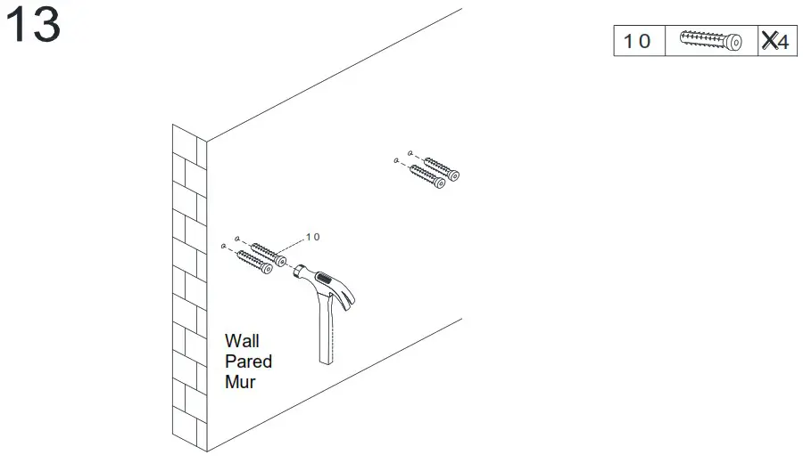 Southern ENTERPRISES HD053240 48 in Smart Electric Fireplace in White and Black - overview 20