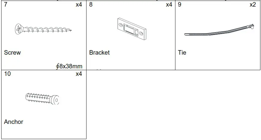 Southern ENTERPRISES HD053240 48 in Smart Electric Fireplace in White and Black - overview 7