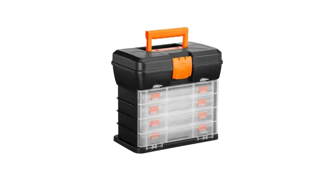 Vonhaus 3515111 4 Tier Tool Box Instruction Manual