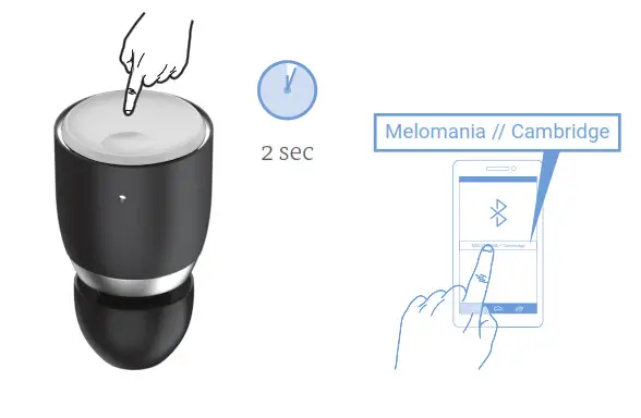 PAIR TO ANOTHER PHONE OR BLUETOOTH DEVICE
