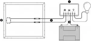 Connect the bare wire