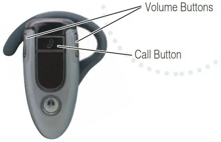 motorola H500 Bluetooth Handsfree Headset - CHANGING VOLUME