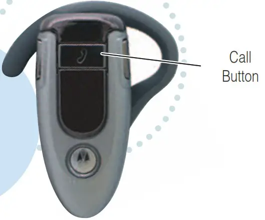 motorola H500 Bluetooth Handsfree Headset - TURNING HEADSET