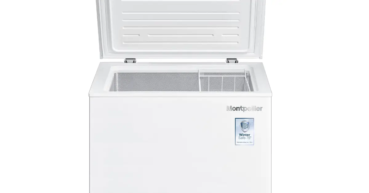 Montpellier Mcf100wled 99 Litre Chest Freezer Instruction Manual Montpellier Mcf100wled 99 Litre Chest Freezer Instruction Manual