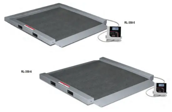 RICE LAKE RL-350 Series Portable Bariatric Wheelchair Scale
