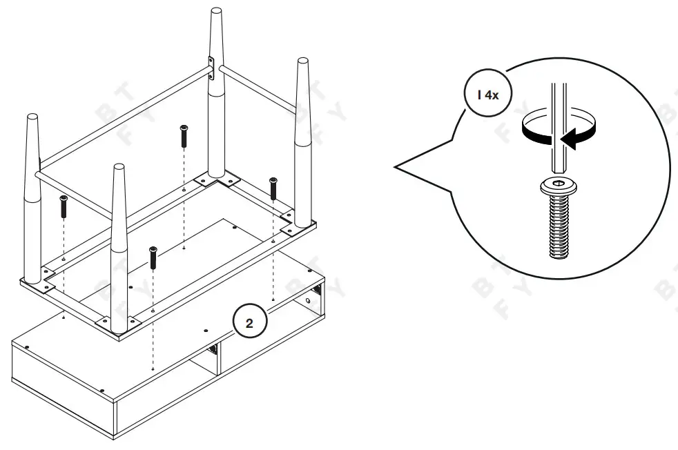 BT FY 4000238 Makeup Furniture and Storage - 10