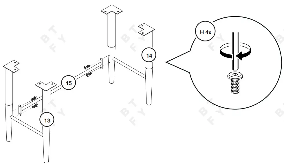 BT FY 4000238 Makeup Furniture and Storage - 8