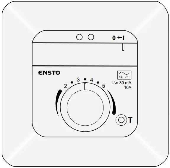 ENSTO ECO10BTW J Floor Heating Thermostat
