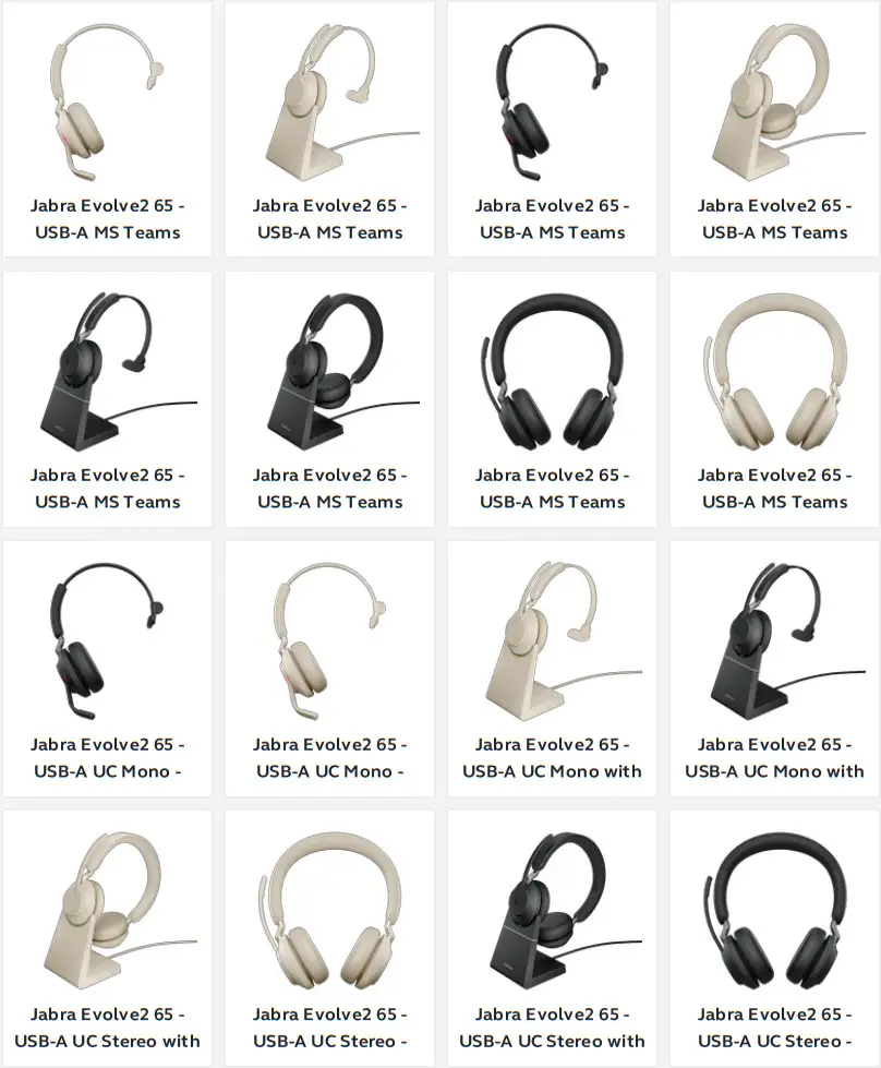 Jabra Evolve2 85 Unified Communication Wireless Headset - Figure 1