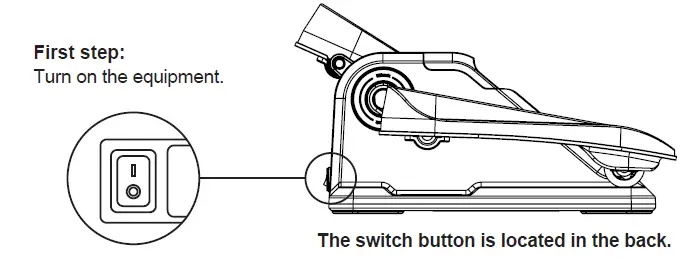 uDesk Mini Elliptical Machine Instruction fig 5