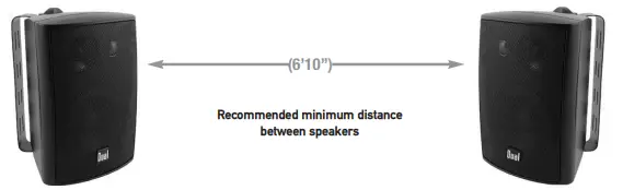 Dual Electronics LU53PB Speakers with Powerful Bass 1