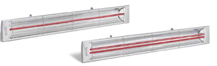 INFRATECH CD-Series Quartz Tube Electric Infrared Radiant Heater
